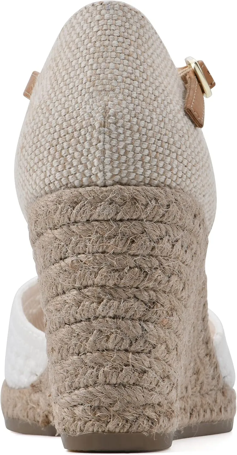 WHITE MOUNTAIN Women's Maven Espadrille Wedge Sandal