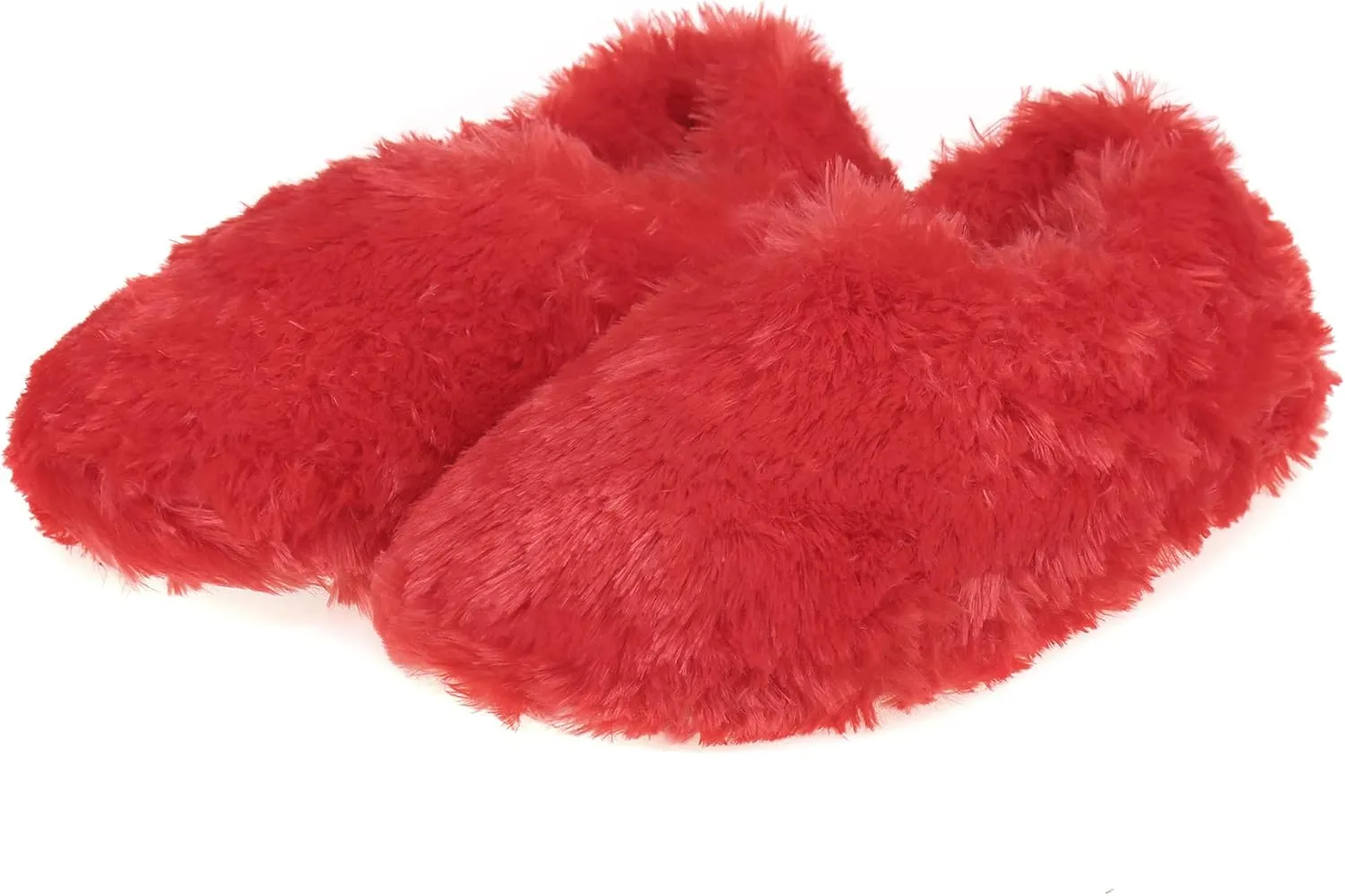 Winter Indoor Moccasin Slippers for Women, Soft Warm Fuzzy Home Slippers Non-Slip for Women
