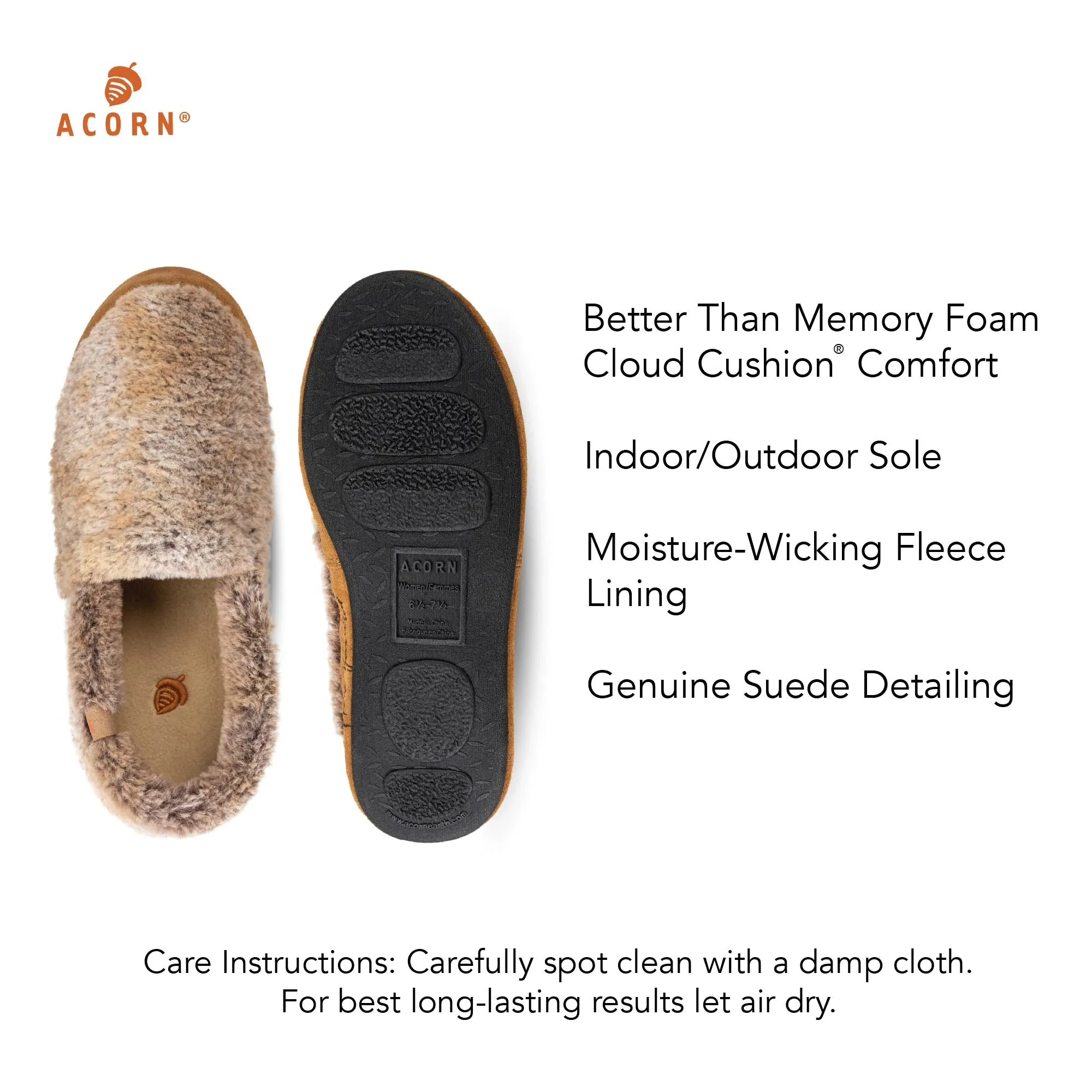 Women's Classic Moccasin Slipper