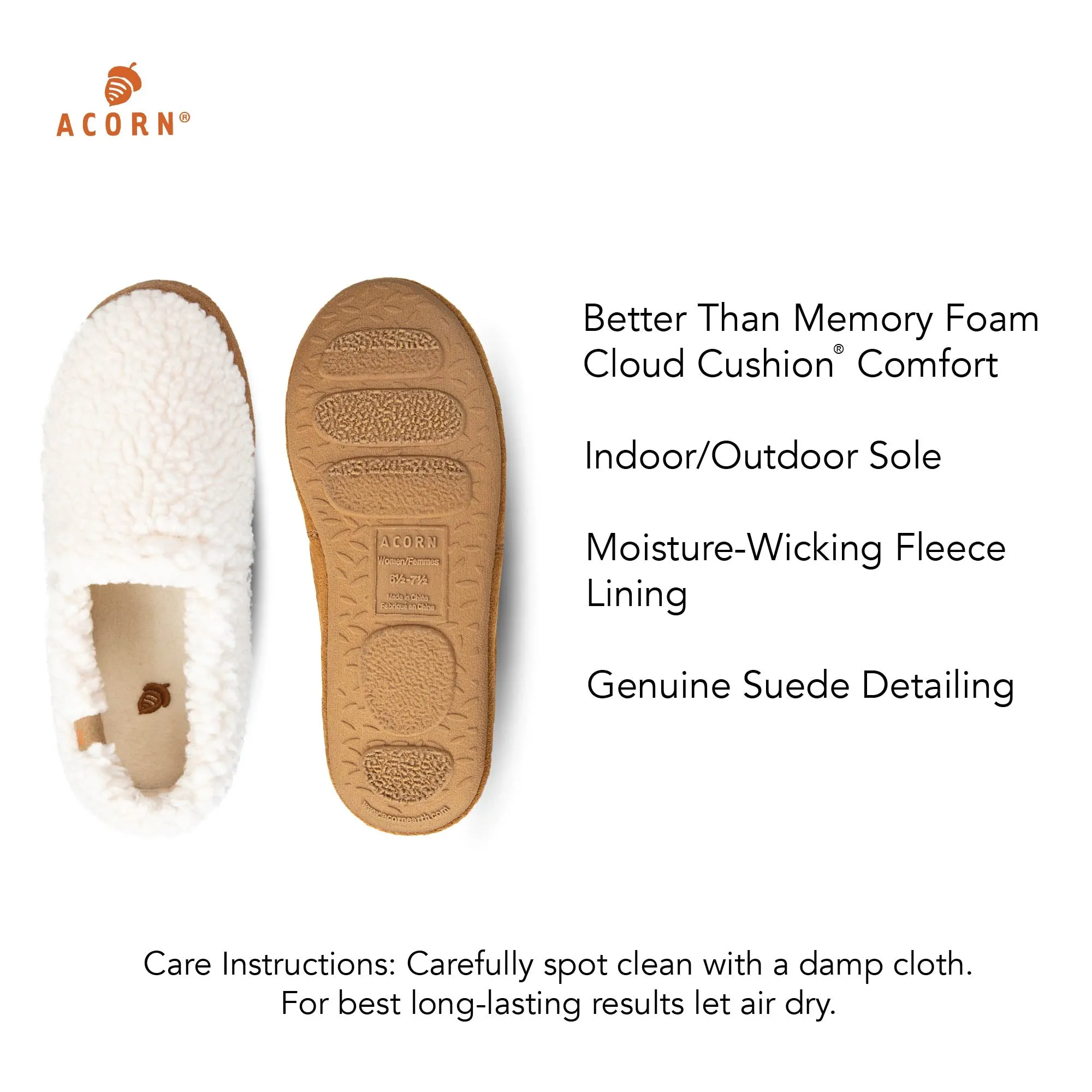 Women's Classic Moccasin Slipper