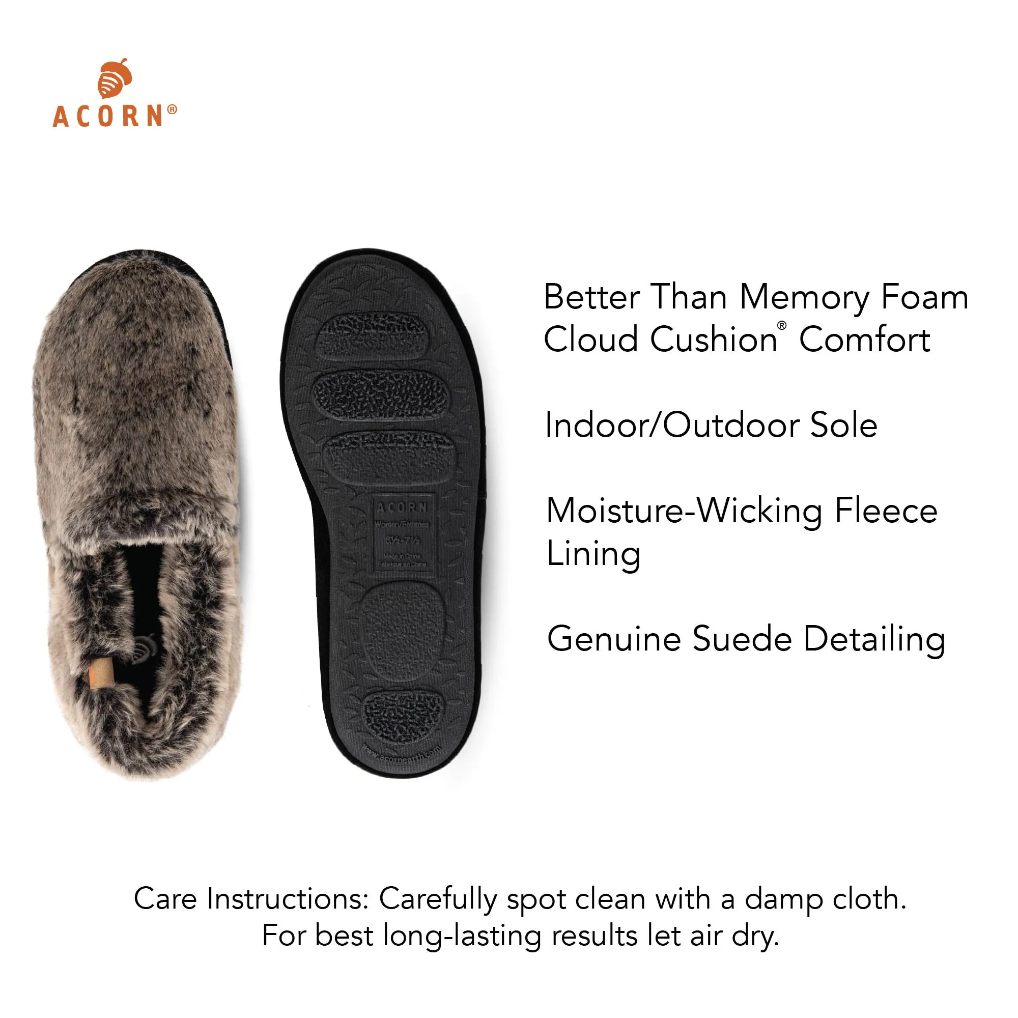 Women's Classic Moccasin Slipper