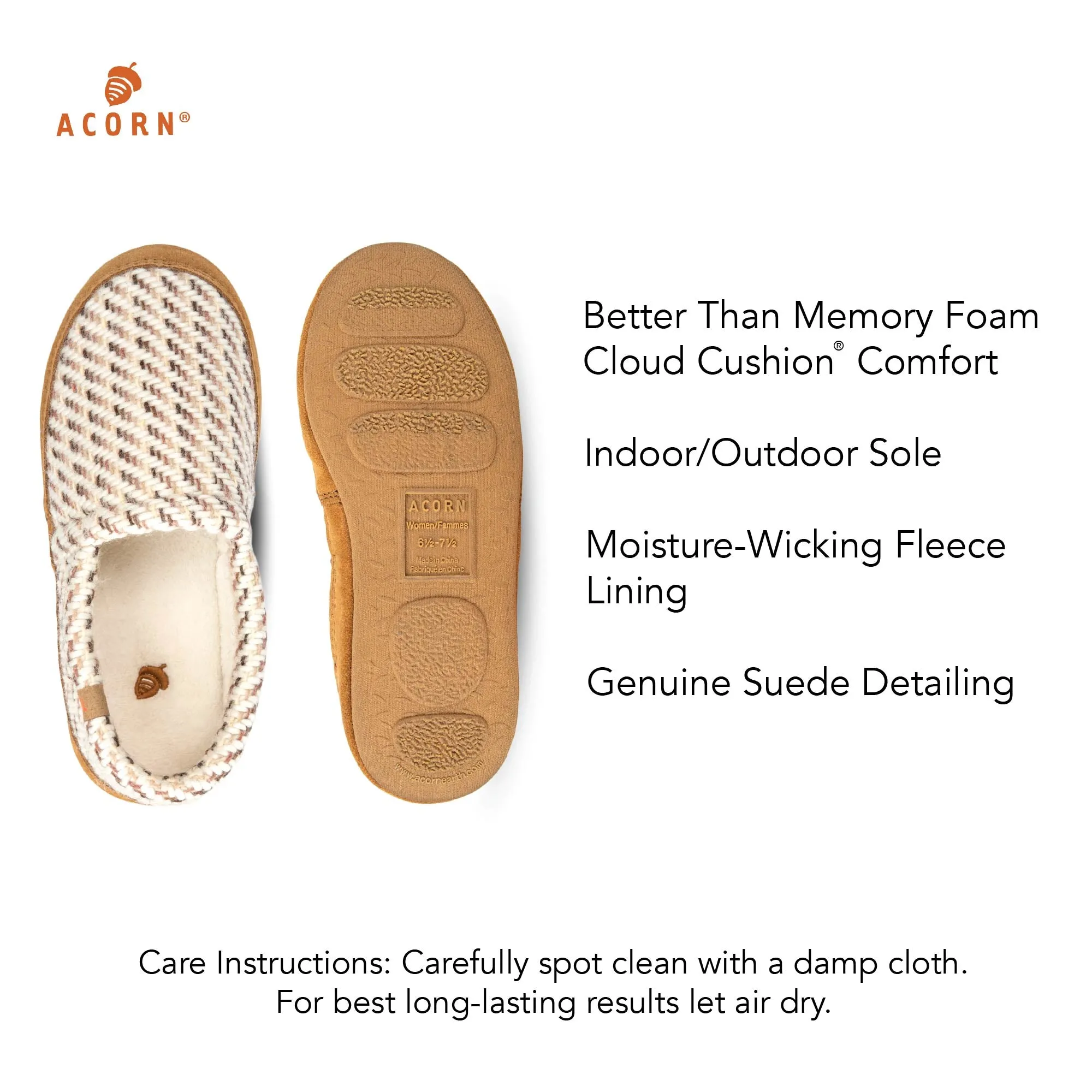 Women's Classic Moccasin Slipper