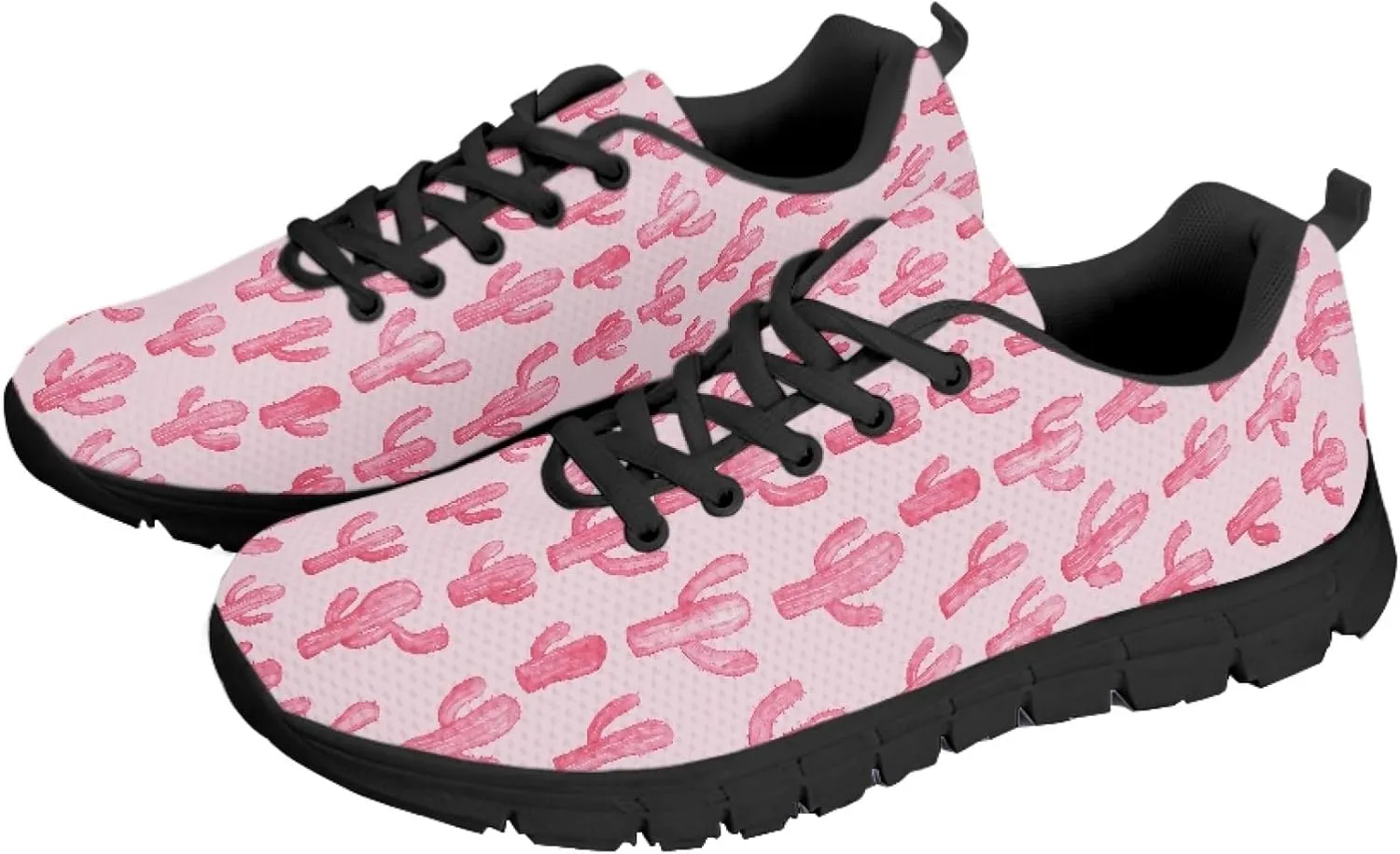 Womens Sports Trainer Running Shoes for Teens Causal Travel Sneaker Walking Low Heel Lace up Breathable Flexible