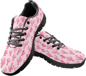 Womens Sports Trainer Running Shoes for Teens Causal Travel Sneaker Walking Low Heel Lace up Breathable Flexible
