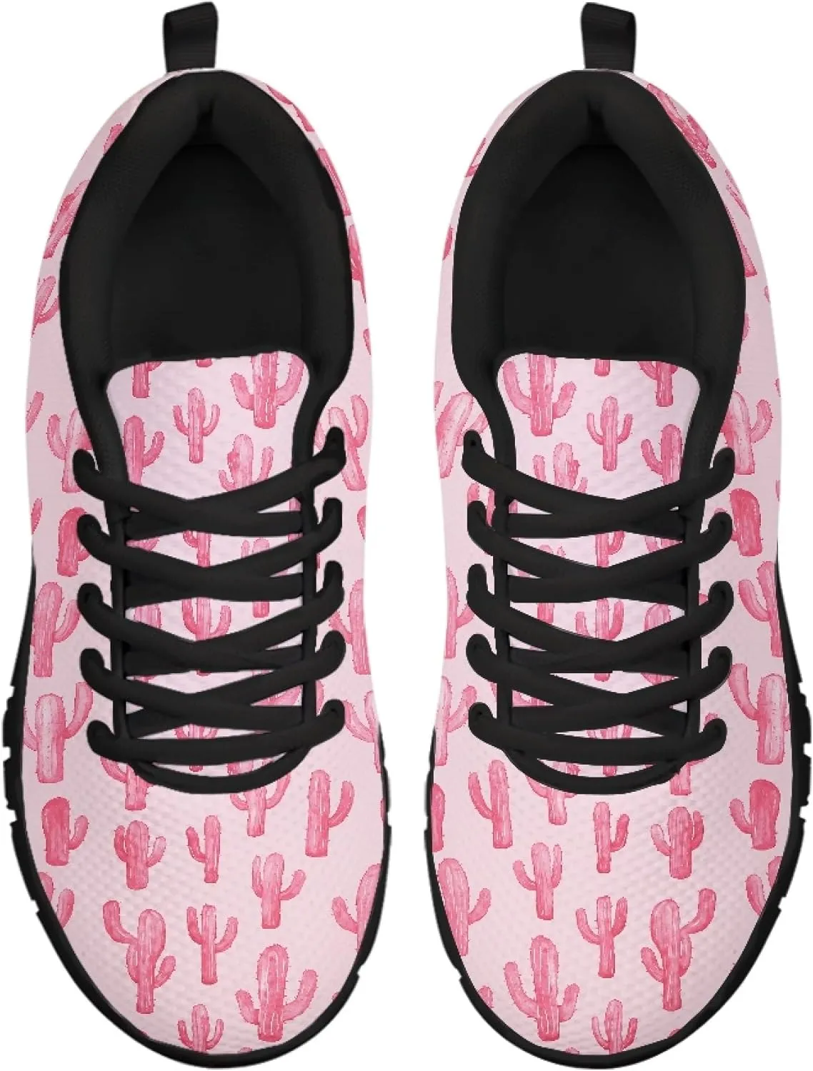 Womens Sports Trainer Running Shoes for Teens Causal Travel Sneaker Walking Low Heel Lace up Breathable Flexible